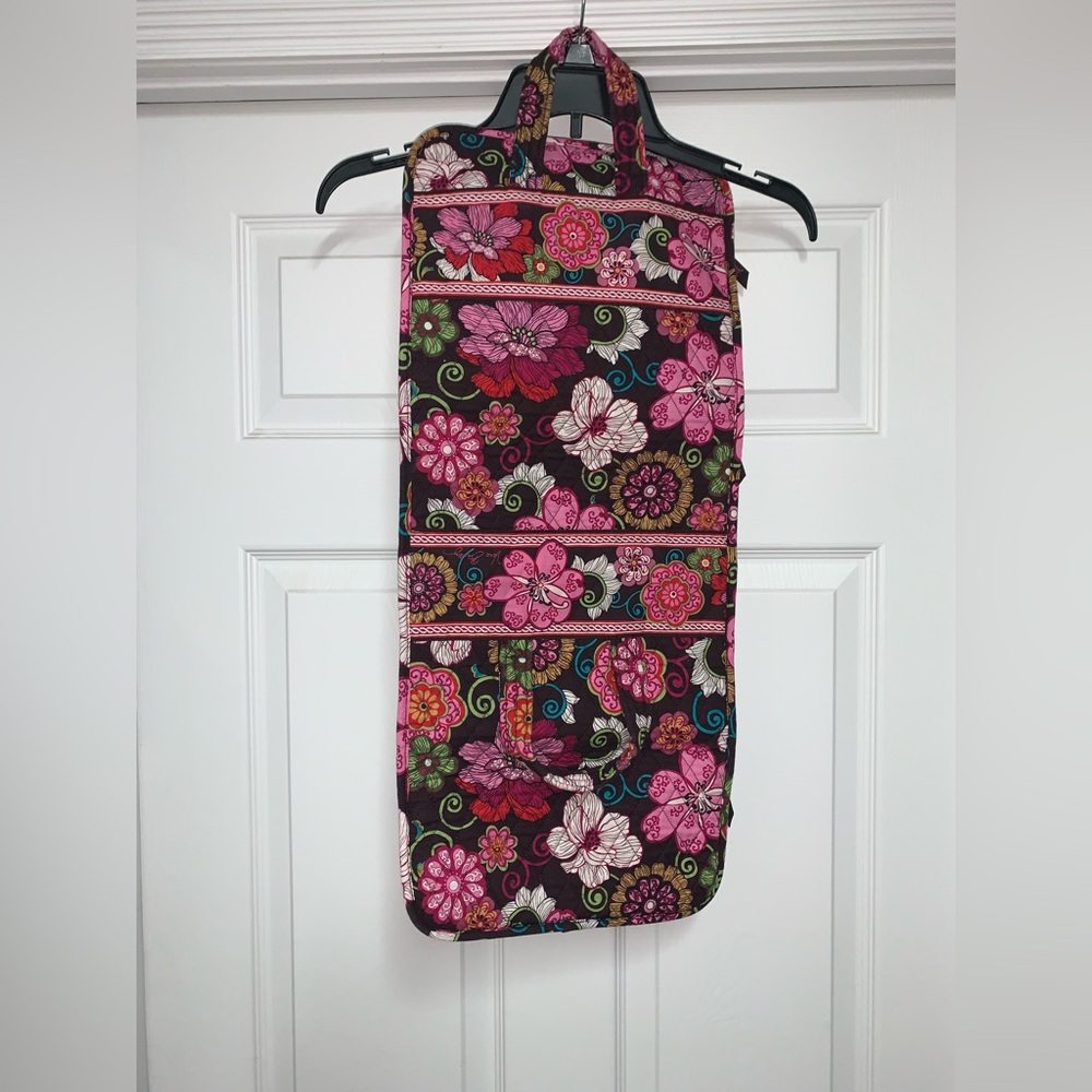 Vera Bradley Mod Floral Pink Hanging Travel Organizer Toiletry Cosmetic Bag